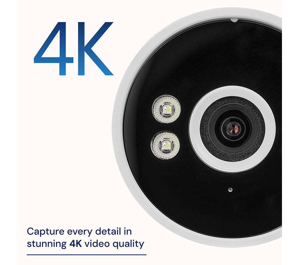 SWANN AdvancedX SWNVK-8ADVANX4B 8-channel 4K Ultra HD NVR Security System - 1TB, 4 Bullet Cameras