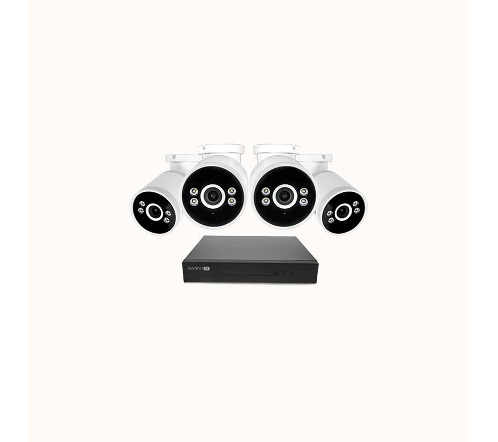 SWANN AdvancedX SWNVK-8ADVANX4B 8-channel 4K Ultra HD NVR Security System - 1TB, 4 Bullet Cameras