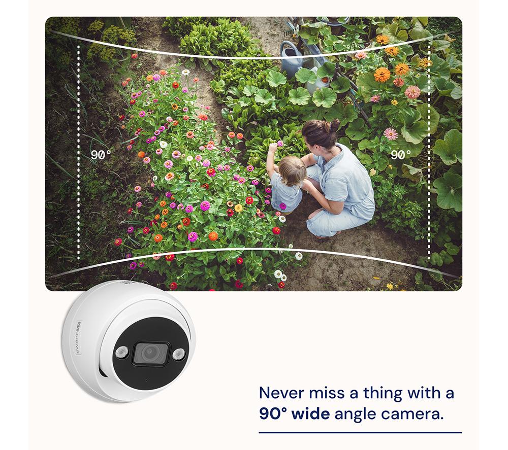 SWANN AdvancedX SWNVK-8ADVANX4D 8-channel 4K Ultra HD NVR Security System - 1TB, 4 Dome Cameras