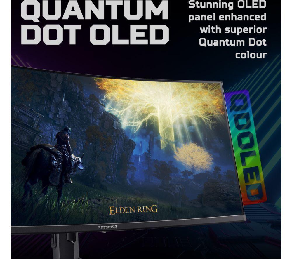 ACER Predator X34X5 Ultra Wide Quad HD 34" Curved QD-OLED Gaming-Monitor