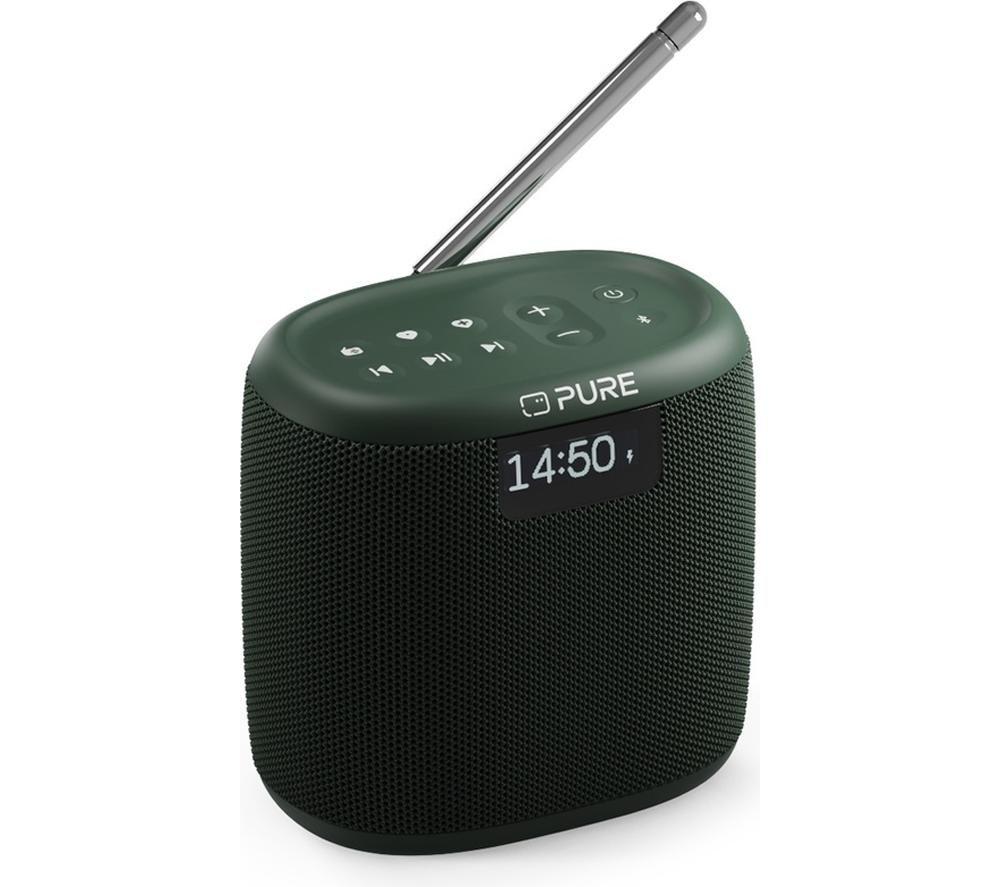 PURE Woodland Mini Portable Bluetooth Speaker - Green