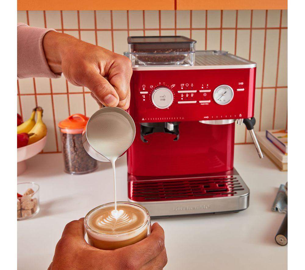 KITCHENAID 5KES6551BCA Bean to Cup Espresso Machine - Candy Apple