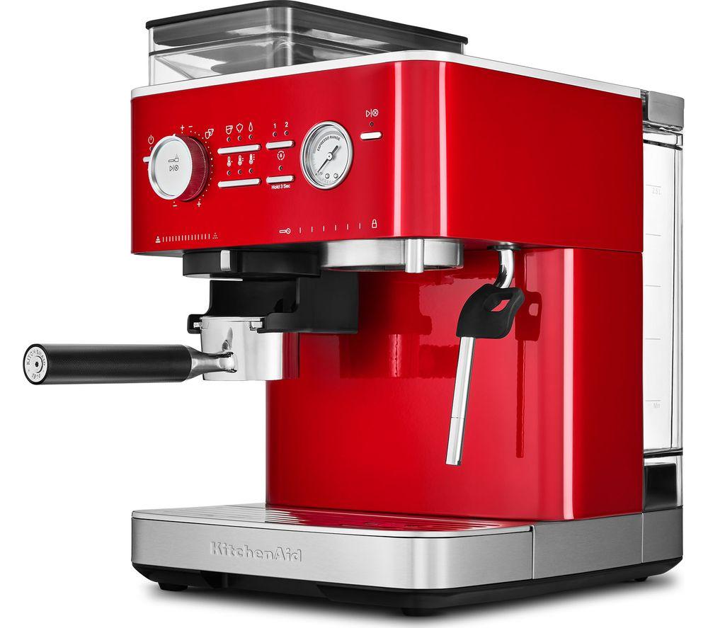 KITCHENAID 5KES6551BCA Bean to Cup Espresso Machine - Candy Apple