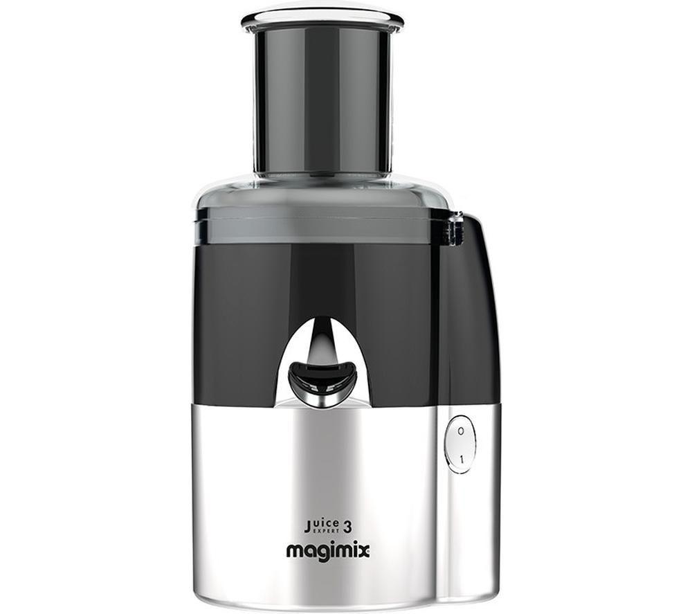MAGIMIX Expert 3 Juicer - Black & Matt Chrome