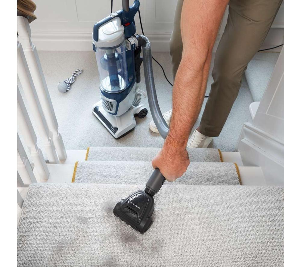 VACMASTER Respira Pet UC0413EUK Bagless Upright Vacuum Cleaner - White & Blue