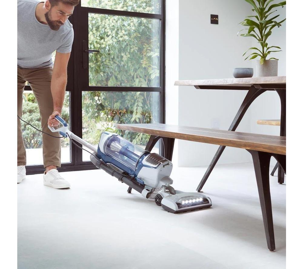 VACMASTER Respira Pet UC0413EUK Bagless Upright Vacuum Cleaner - White & Blue
