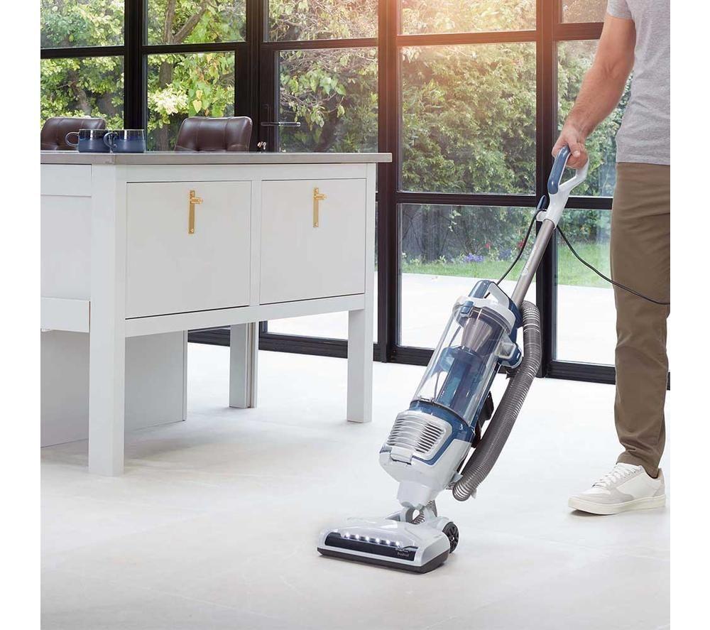 VACMASTER Respira Pet UC0413EUK Bagless Upright Vacuum Cleaner - White & Blue