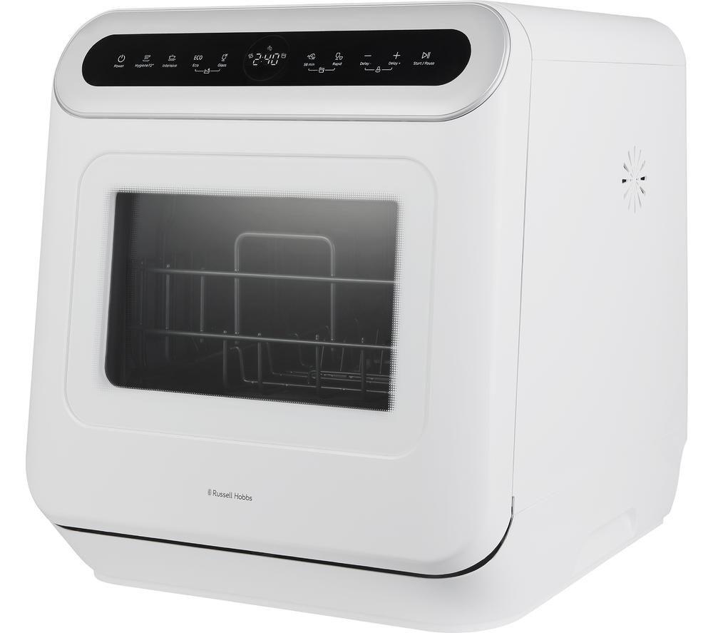 RUSSELL HOBBS RH3TTDW0D1W Table Top Dishwasher - White