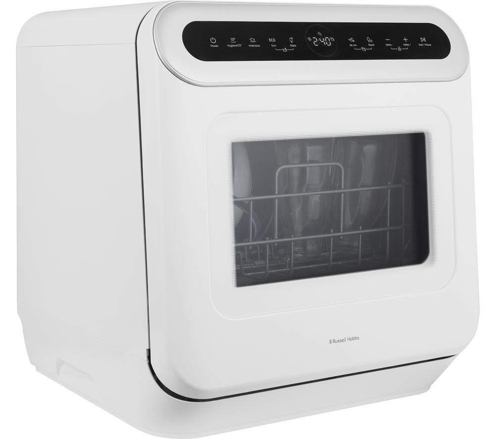 RUSSELL HOBBS RH3TTDW0D1W Table Top Dishwasher - White