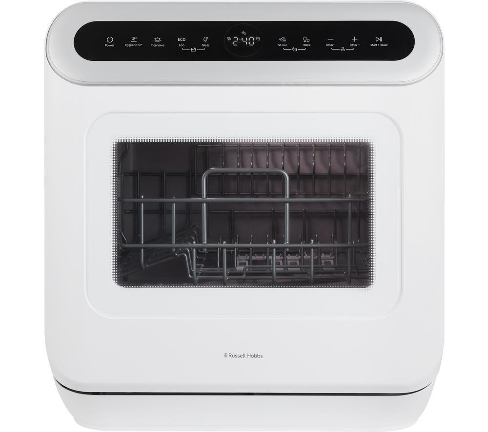 RUSSELL HOBBS RH3TTDW0D1W Table Top Dishwasher - White