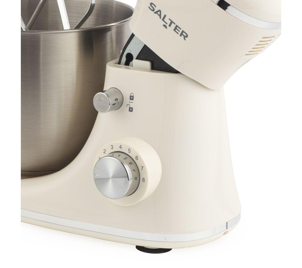 SALTER Retro Stand Mixer - Cream