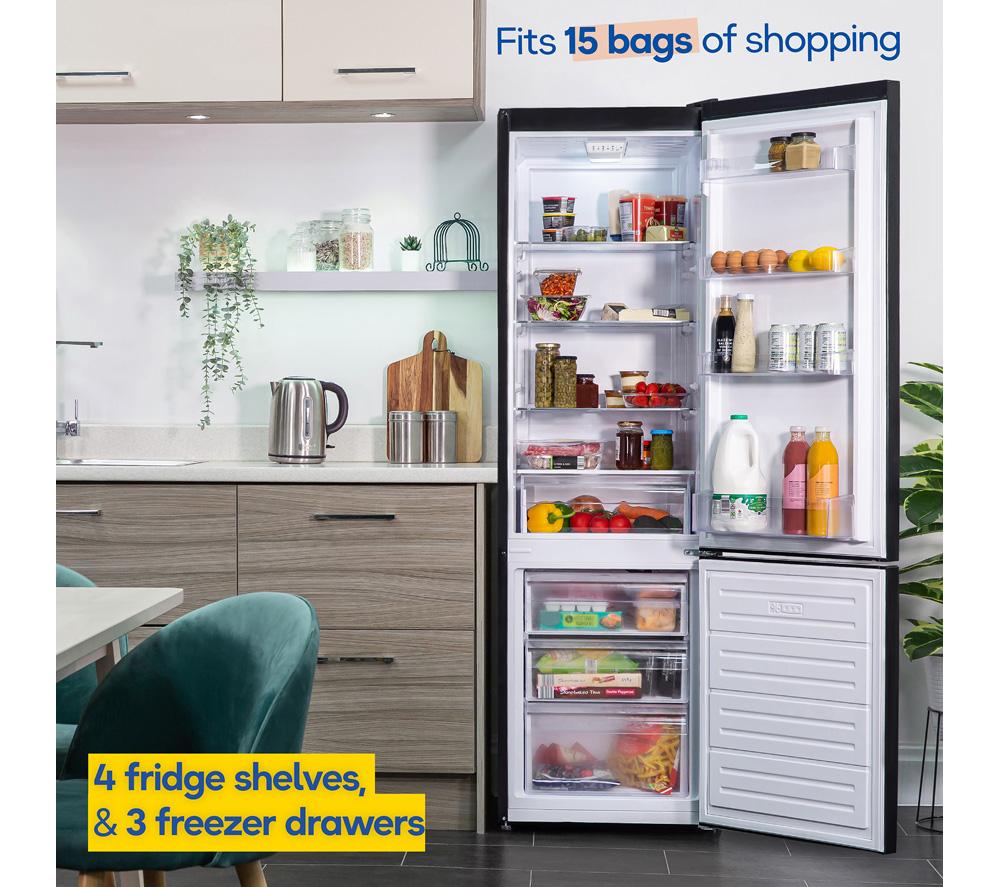 RUSSELL HOBBS RH180FF541E1B 70/30 Fridge Freezer - Black