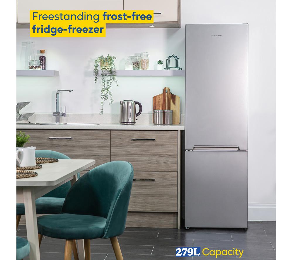 RUSSELL HOBBS RH180FFFF551E1S 70/30 Fridge Freezer - Silver