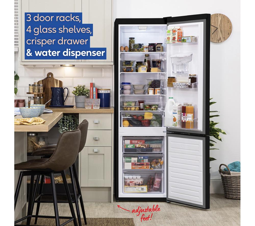 RUSSELL HOBBS RH180FFFF551E1BWD 70/30 Fridge Freezer - Black