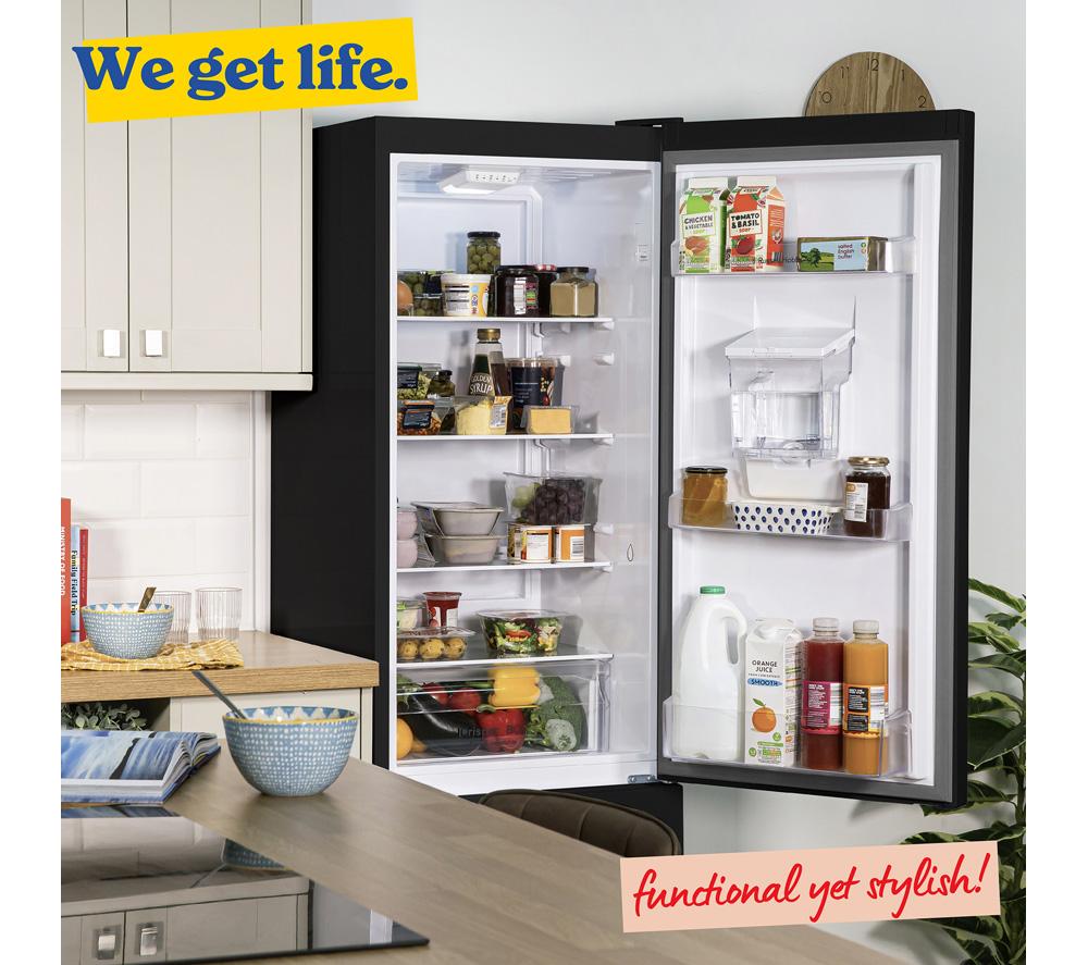 RUSSELL HOBBS RH180FFFF551E1BWD 70/30 Fridge Freezer - Black