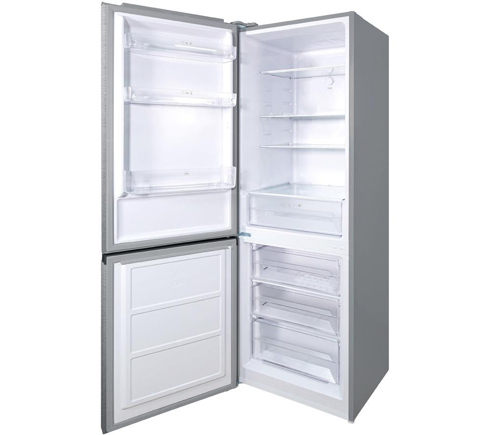 RUSSELL HOBBS RH186FFFF60SS/01 70/30 Fridge Freezer - Stainless Steel