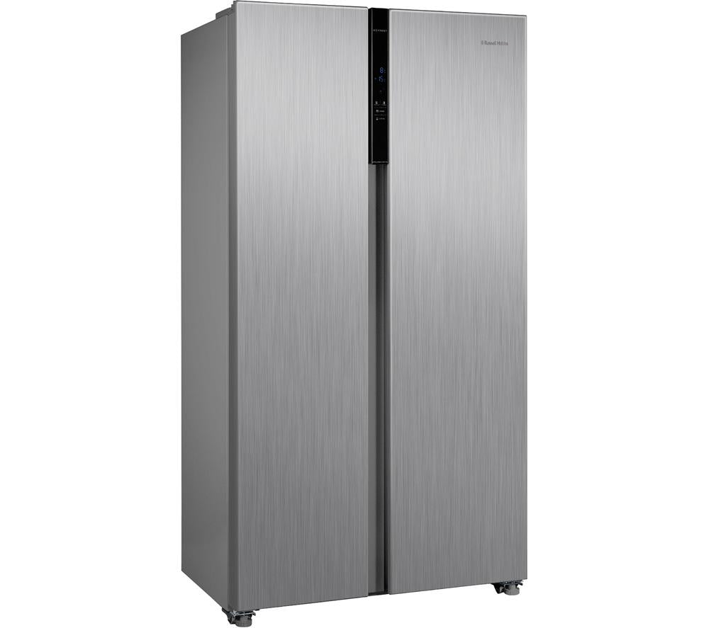 RUSSELL HOBBS RH90AFF201SS American-Style Fridge Freezer - Stainless Steel
