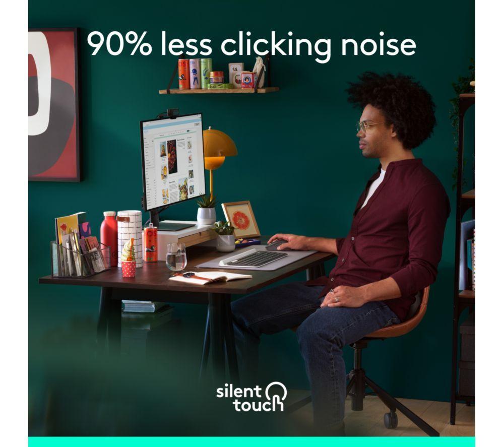 Ratón Óptico Inalámbrico LOGITECH Signature Plus M750 L
