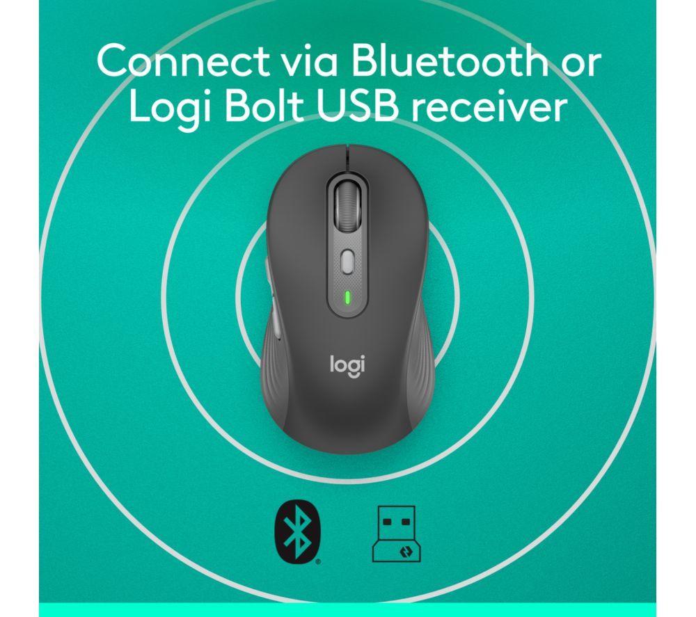 Ratón Óptico Inalámbrico LOGITECH Signature Plus M750 L