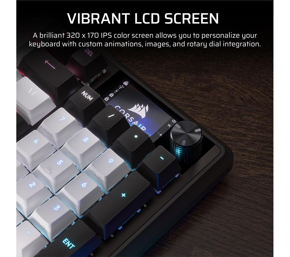CORSAIR VANGUARD 96 Mechanical Gaming Keyboard - Black & Dual Tone