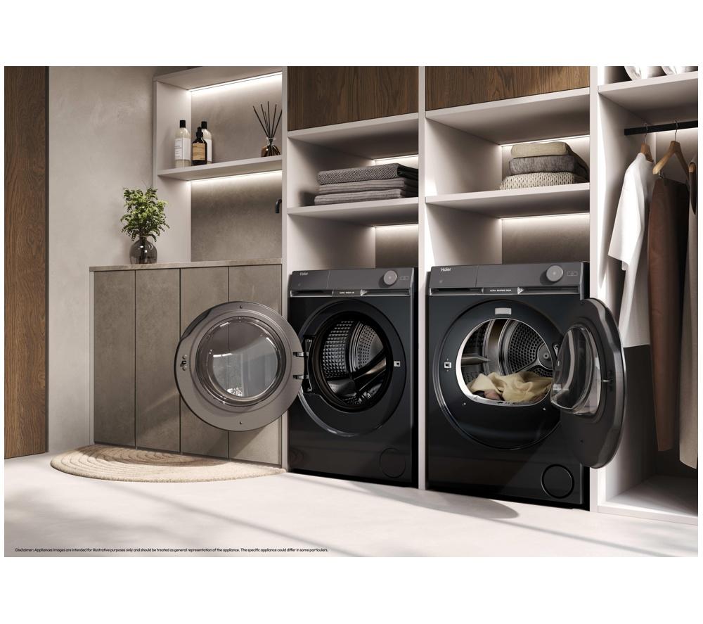 HAIER X Series 9 HD100-CQ387BU1UK WiFi-enabled 10 kg Heat Pump Tumble Dryer - Black