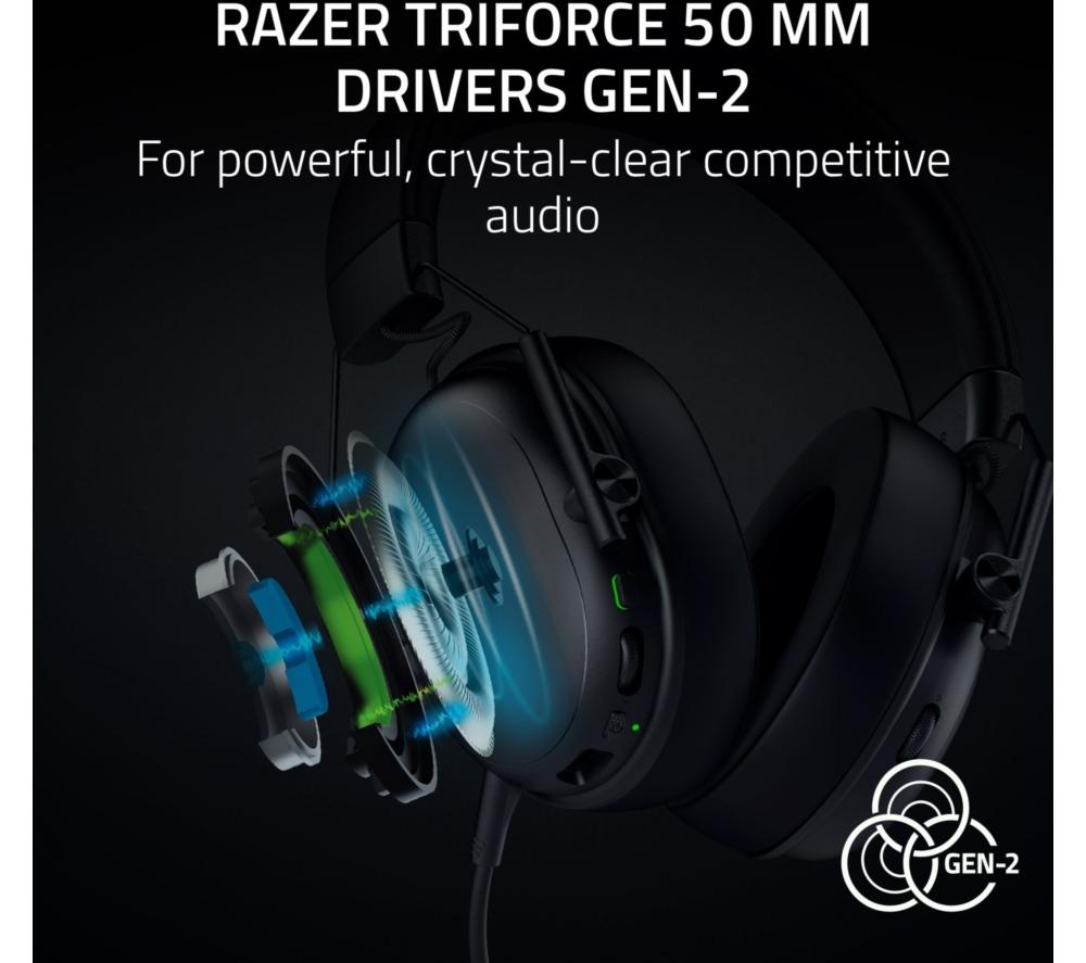 RAZER BlackShark V3 X Hyperspeed Kabelloses Gaming-Headset - Schwarz