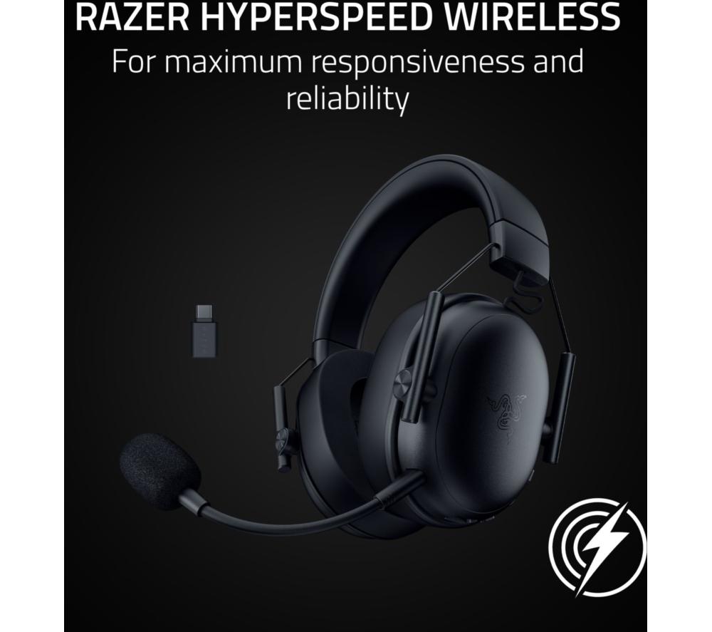 RAZER BlackShark V3 X Hyperspeed Kabelloses Gaming-Headset - Schwarz
