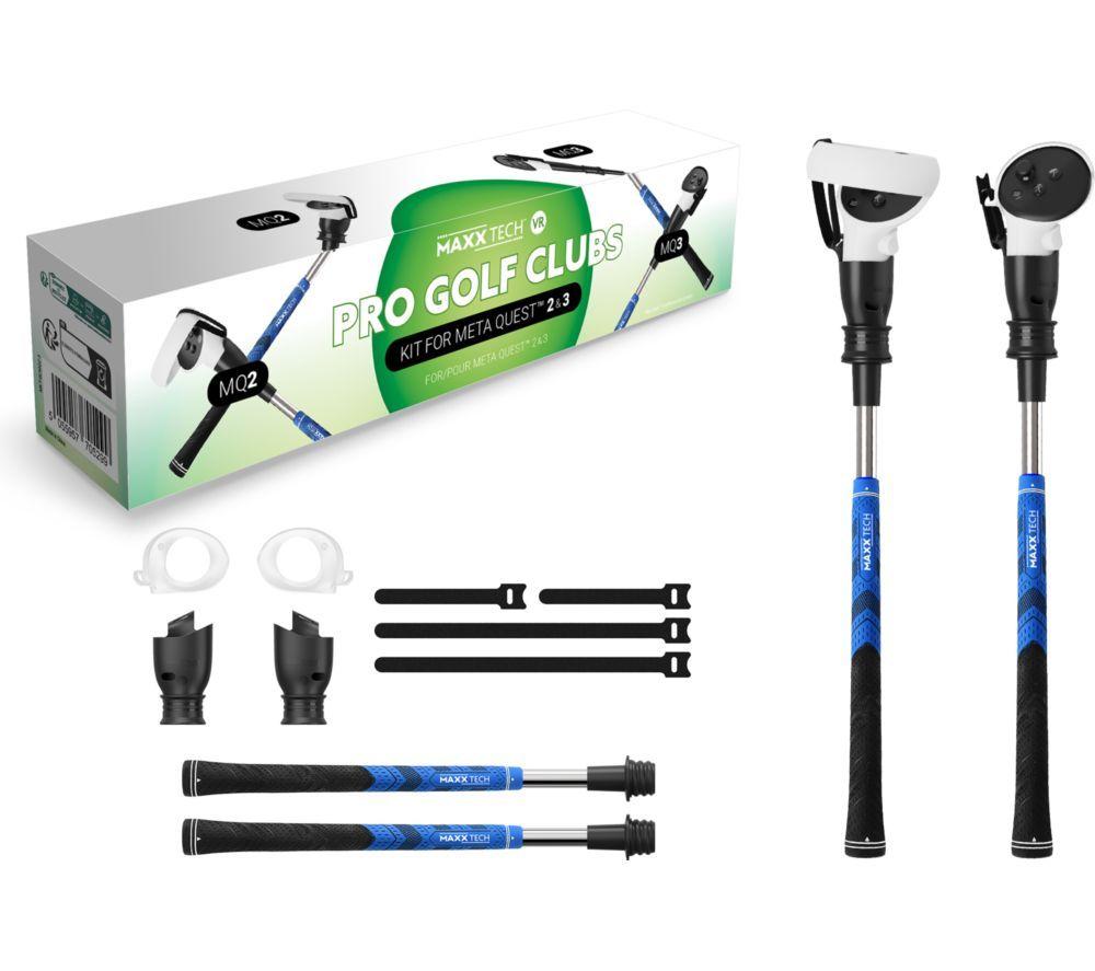 MAXX TECH VR Pro Golf Clubs for Meta Quest 2 & 3