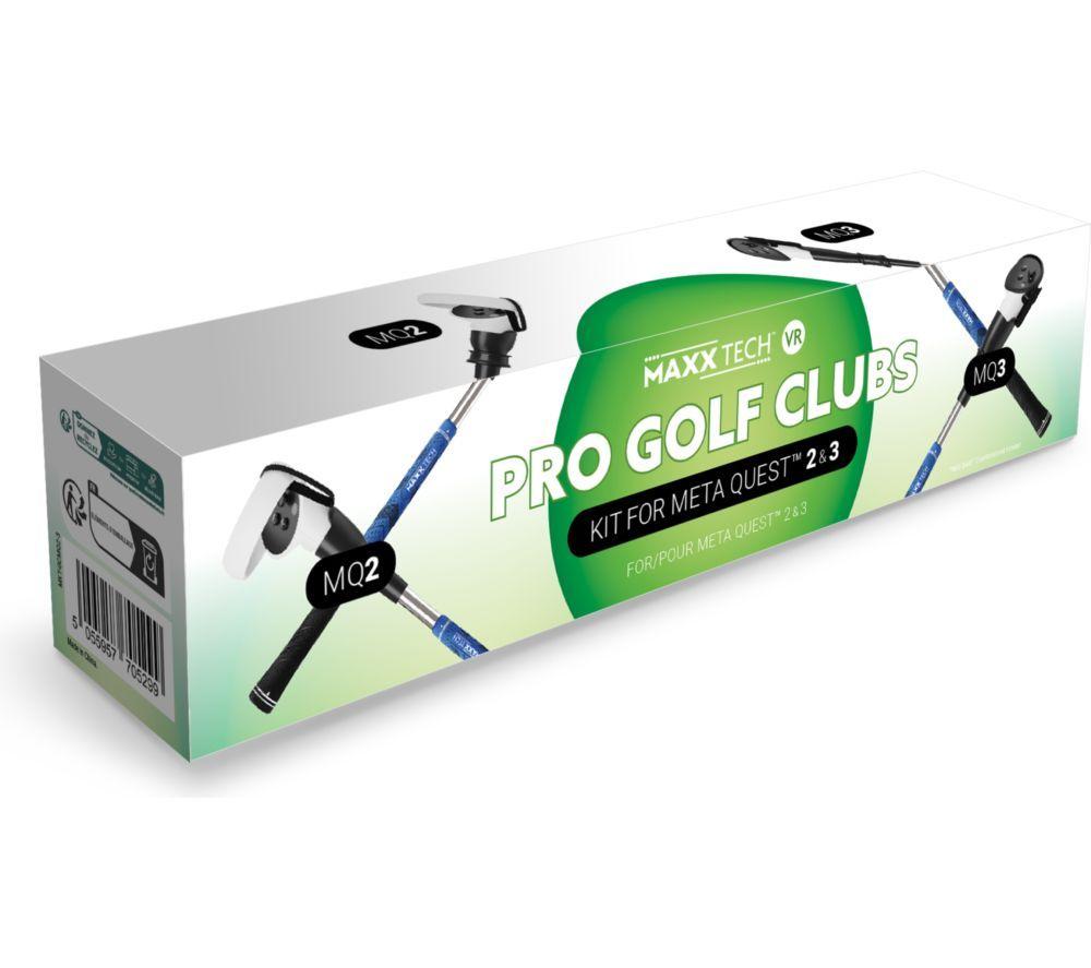 MAXX TECH VR Pro Golf Clubs for Meta Quest 2 & 3