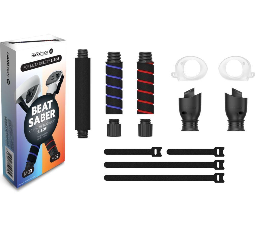 MAXX TECH VR Beat Saber Kit for Meta Quest 2, 3 & 3S