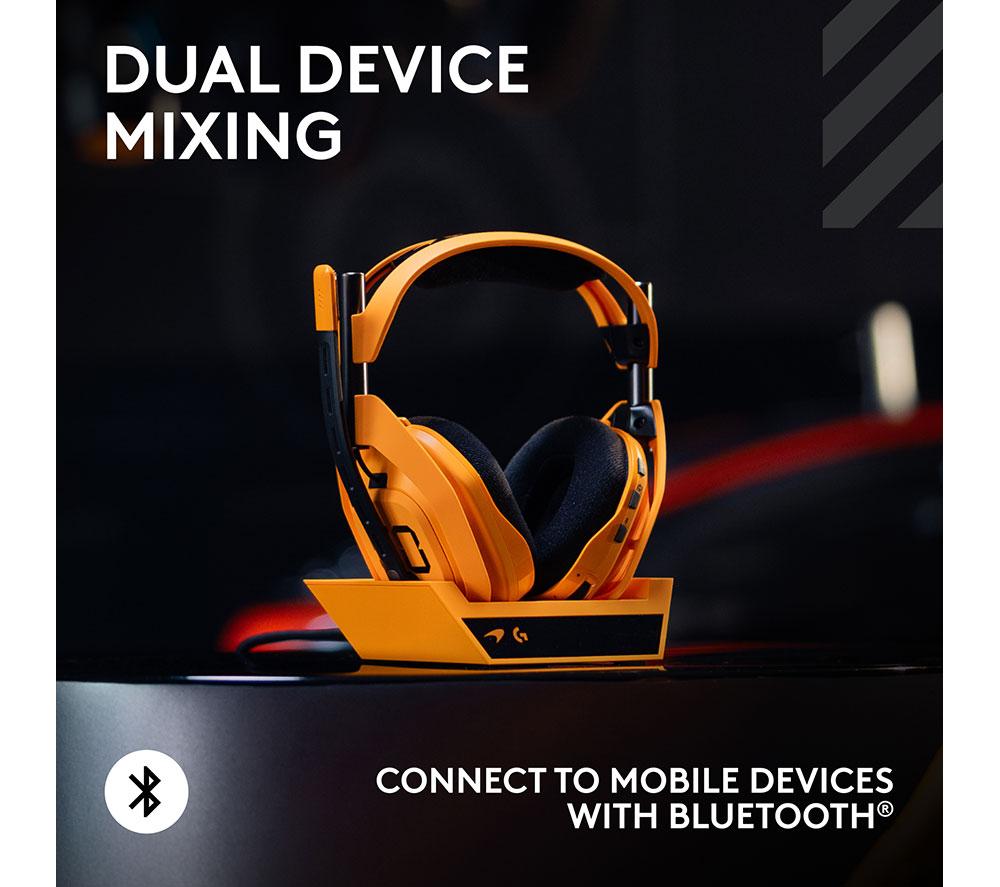 ASTRO A50X Kabelloses Gaming-Headset – McLaren Racing Edition