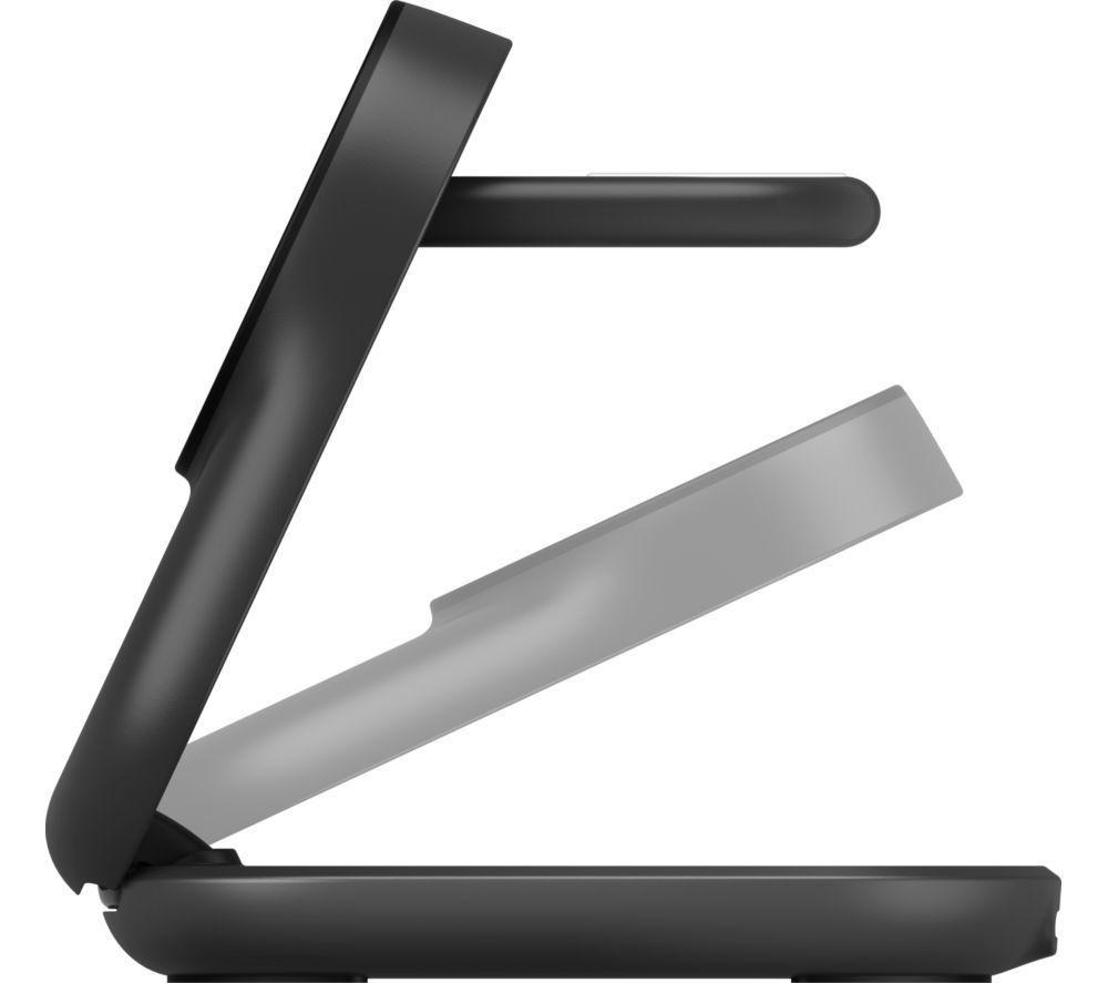 BELKIN UltraCharge Qi2 3-in-1 Magnetic 25 W Wireless Charger - Black