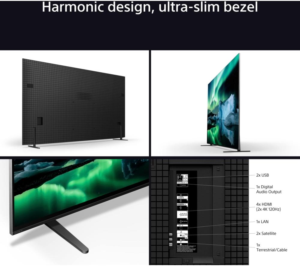 SONY BRAVIA 8A 55” OLED 4K HDR AI Smart TV - K55XR8AB