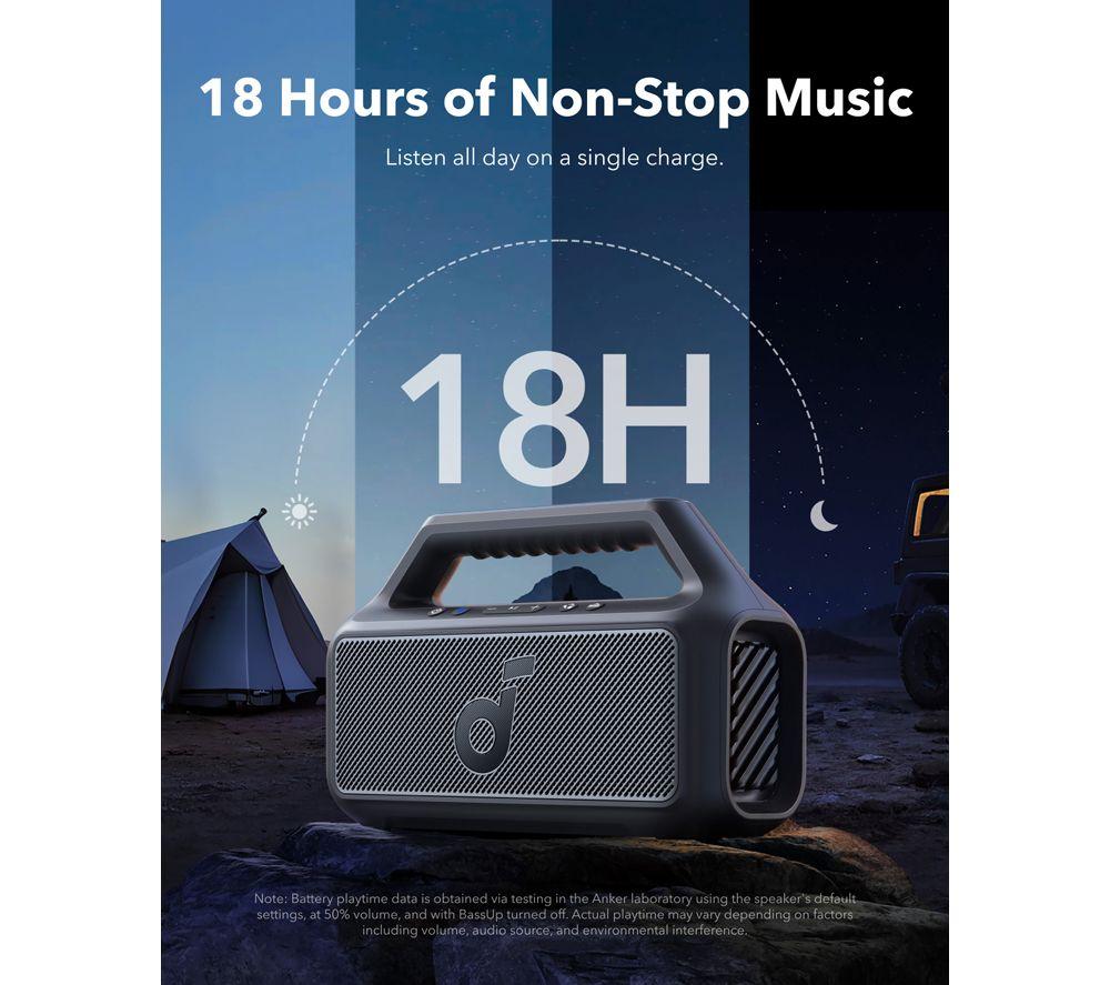 SOUNDCORE Boom 2 SE Altavoz portátil inalámbrico - Negro