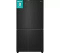 Frigorífico americano inteligente HISENSE PureFlat RS5P668SSFC - Acero inoxidable negro