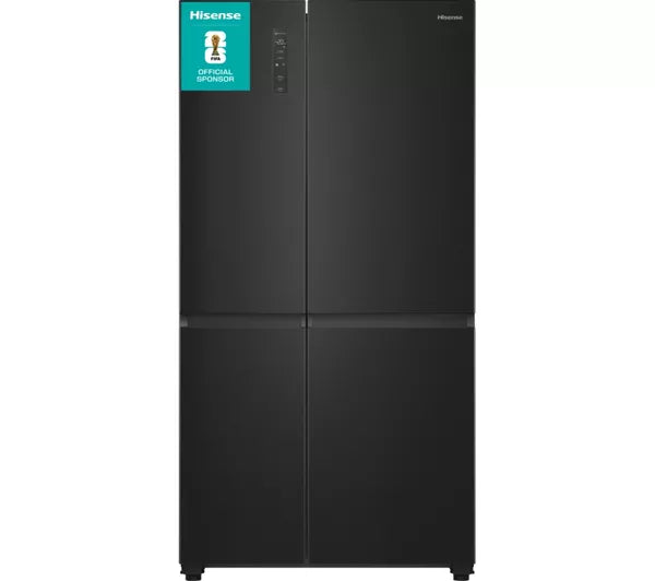 Frigorífico americano inteligente HISENSE PureFlat RS5P668SSFC - Acero inoxidable negro