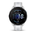 GARMIN Forerunner 165 Music Sports Watch - Mist Grey & Whitestone, 43 mm