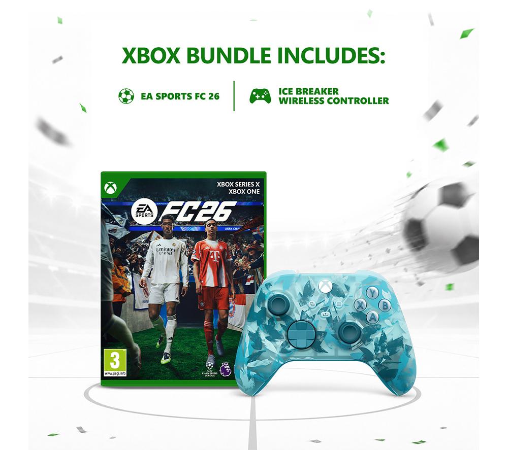 XBOX Wireless Controller (Ice Breaker Special Edition) & EA Sports FC 26 Bundle