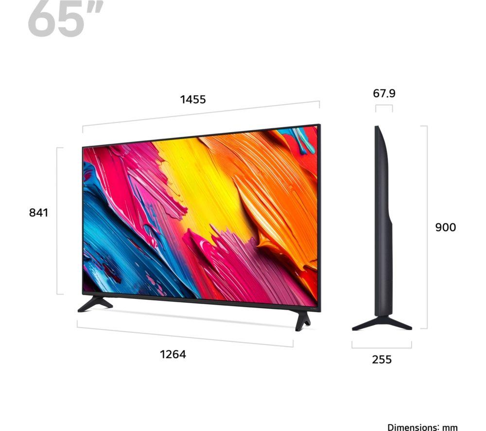 LG QNED70 65" QNED AI 4K HDR Smart TV 2025 - 65QNED70A6A