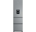 HAIER 3D Combi Series 3 HTR3518EWMXK 60/40 Fridge Freezer - Inox