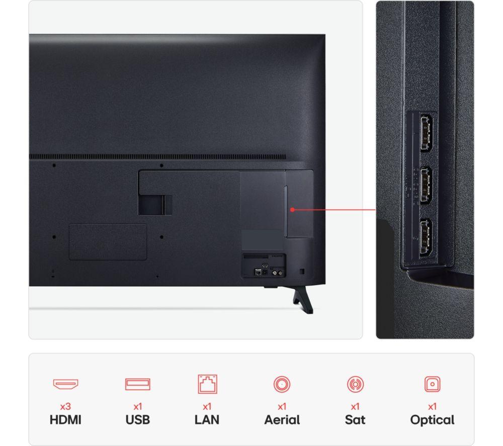LG QNED70 50" QNED AI 4K HDR Smart TV 2025 - 50QNED70A6A