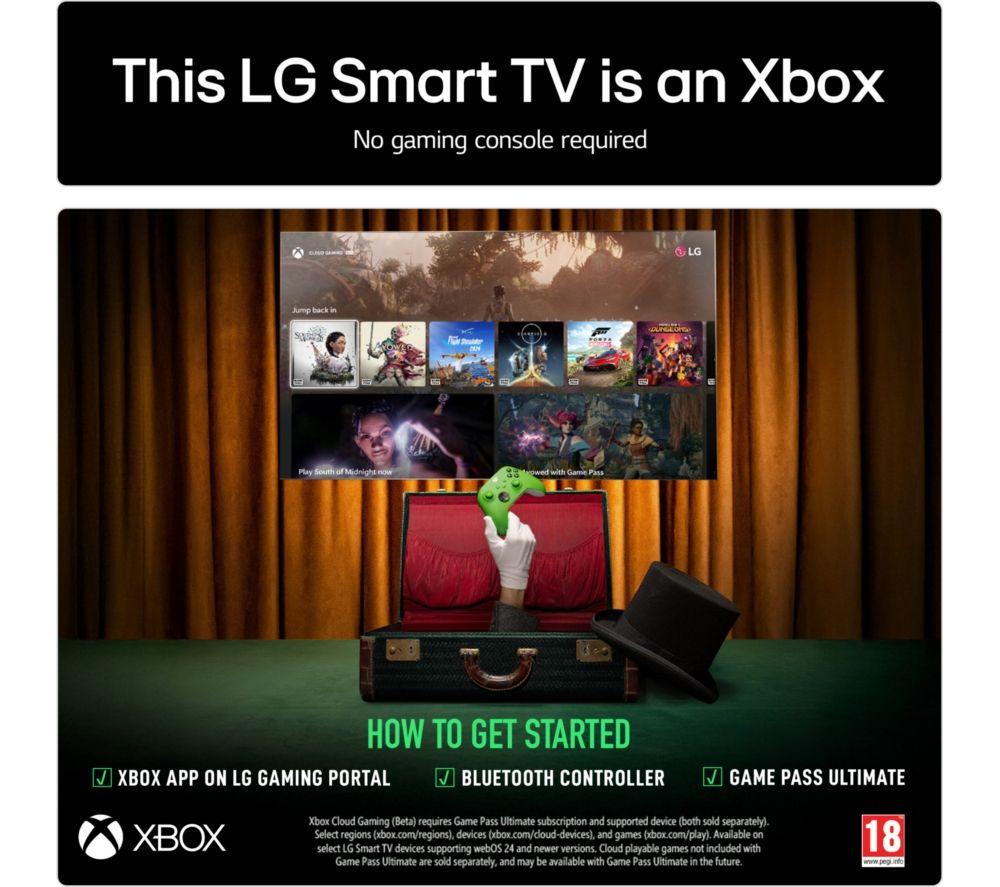 LG QNED70 50" QNED AI 4K HDR Smart TV 2025 - 50QNED70A6A