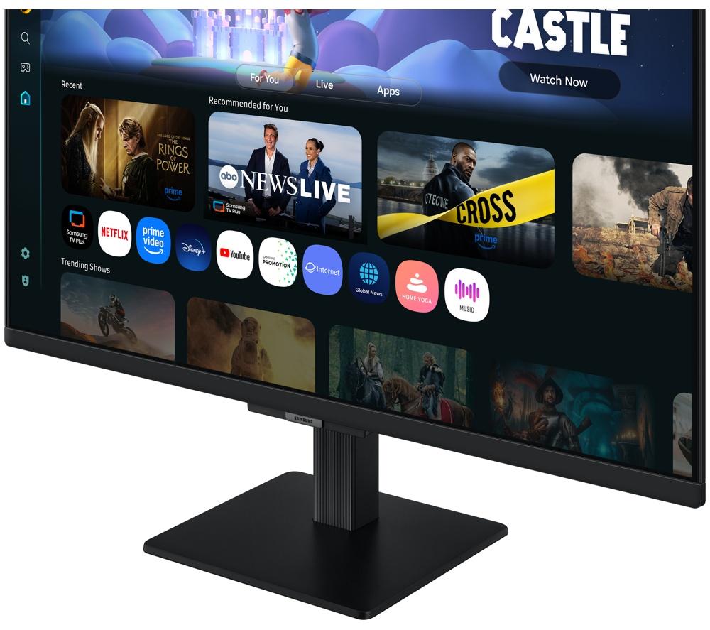 SAMSUNG LS27FM500EUXXU Smart M5 Full HD 27" IPS LCD Monitor - Black