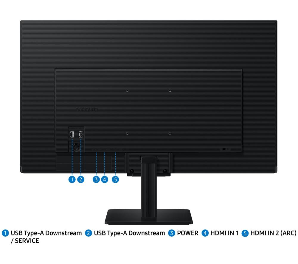 SAMSUNG LS27FM500EUXXU Smart M5 Full HD 27" IPS LCD Monitor - Black