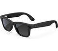 RAY-BAN META Wayfarer (Gen 2) Glasses - Matte Black with Polarised Gradient Graphite Lenses, Large