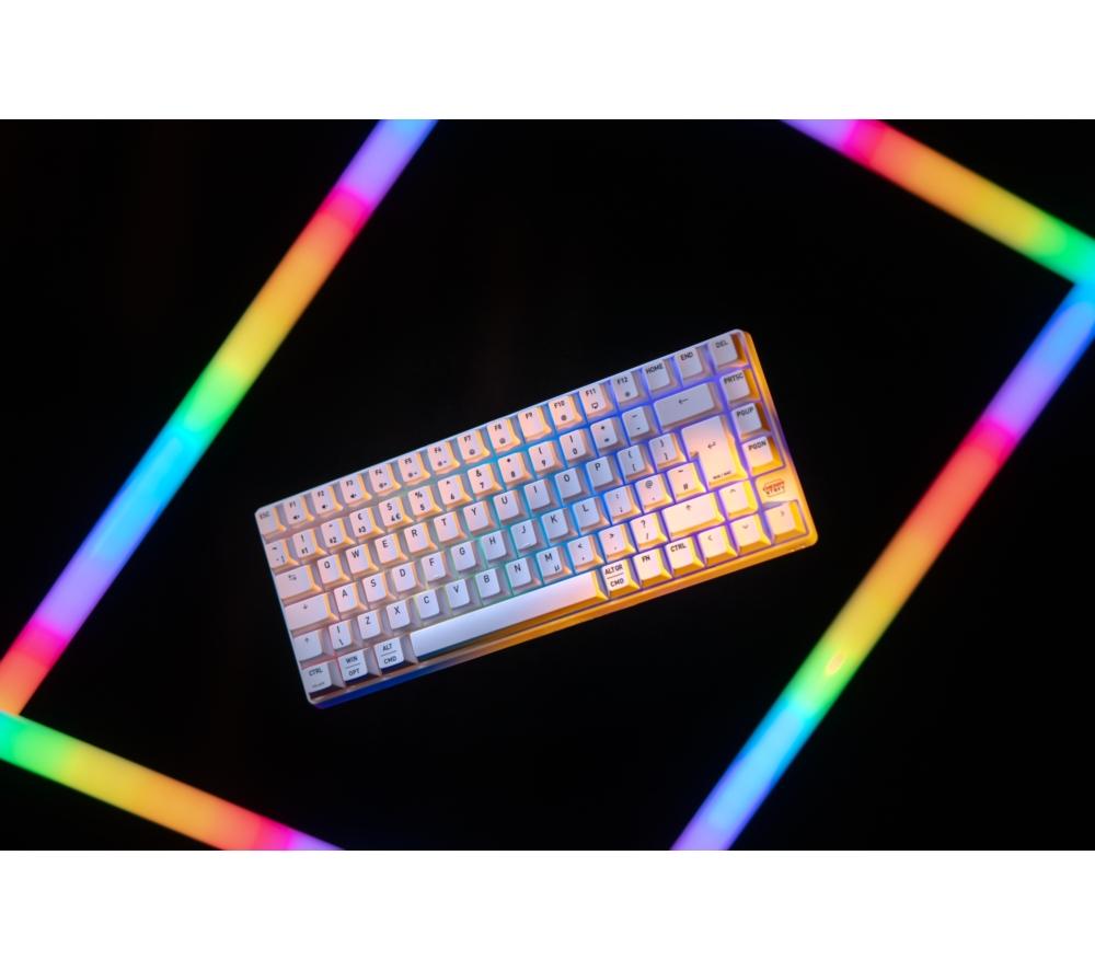 CHERRY K33 Compact Wireless RGB Gaming Keyboard - White