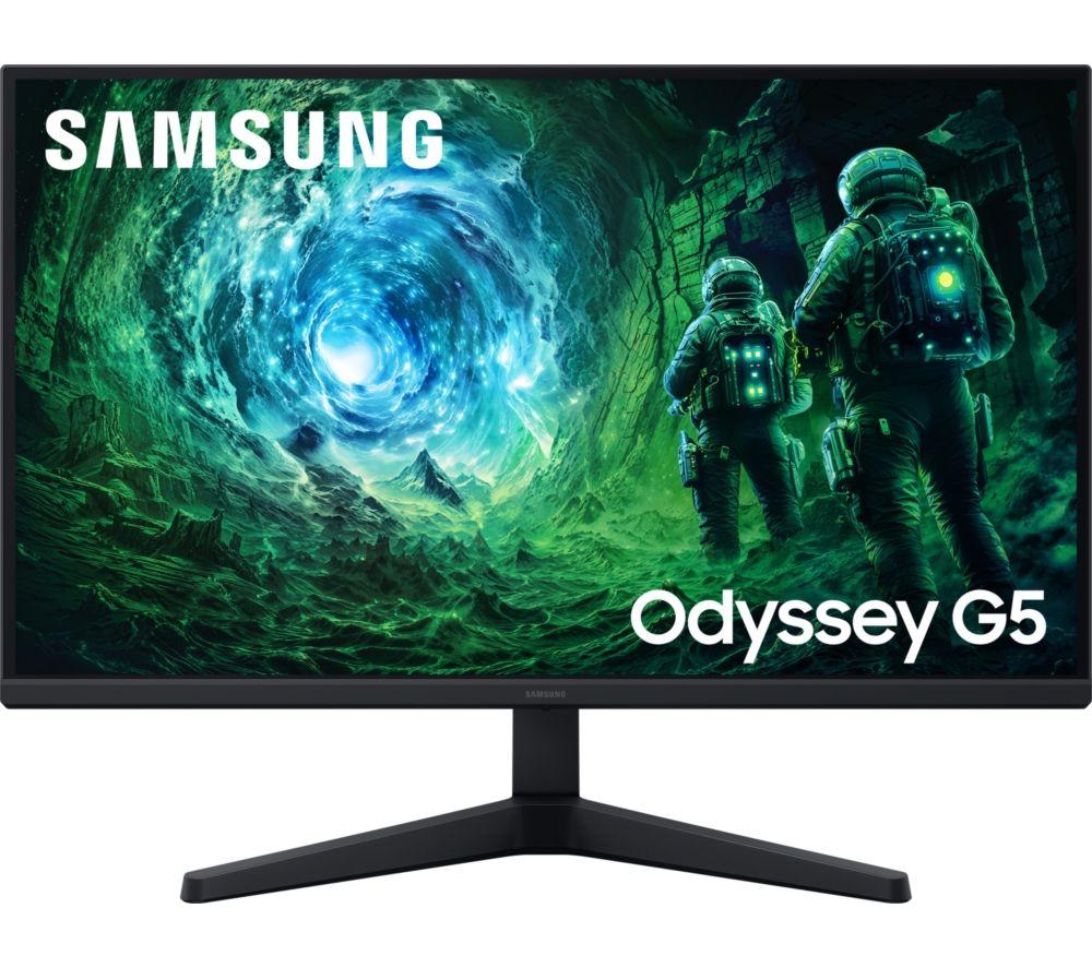 SAMSUNG Odyssey G5 LS27FG530EUXXU Quad HD 27" IPS LCD Gaming Monitor - Black