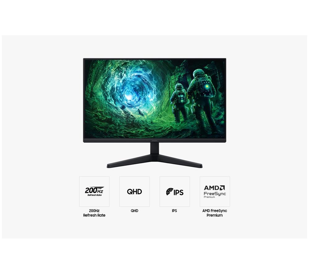 SAMSUNG Odyssey G5 LS27FG530EUXXU Quad HD 27" IPS-LCD-Gaming-Monitor - Schwarz