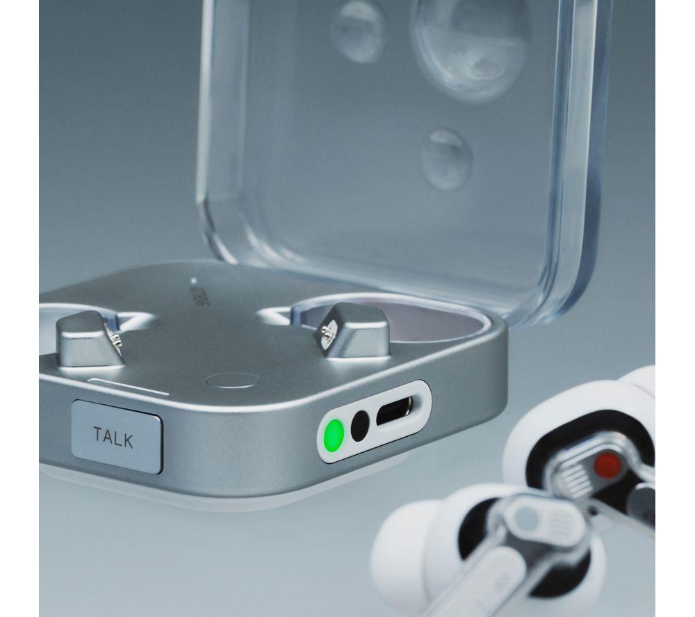 NOTHING Ear (3) Wireless Bluetooth Noise-Cancelling Earbuds - White