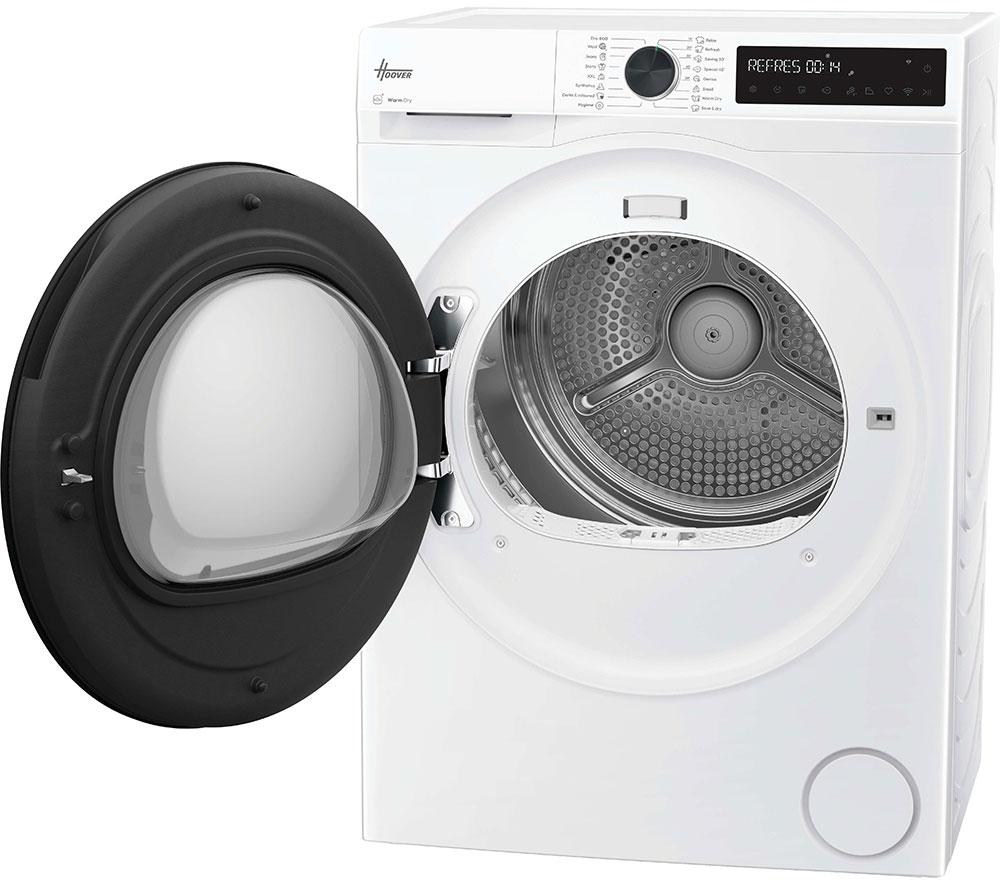 HOOVER Pro Dry Series 3 HBR 9N2BX-80 WiFi-enabled 9 kg Heat Pump Tumble Dryer - White